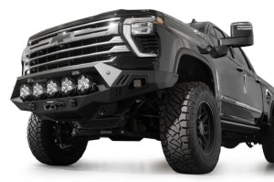 Chevrolet Silverado 2500 Front Bumper - Addictive Desert Designs - Bomber HD - Hammer Black - `24-`27 Chevrolet Silverado 2500 Front Bumper - Addictive Desert Designs - Bomber HD - Hammer Black - `24-`27